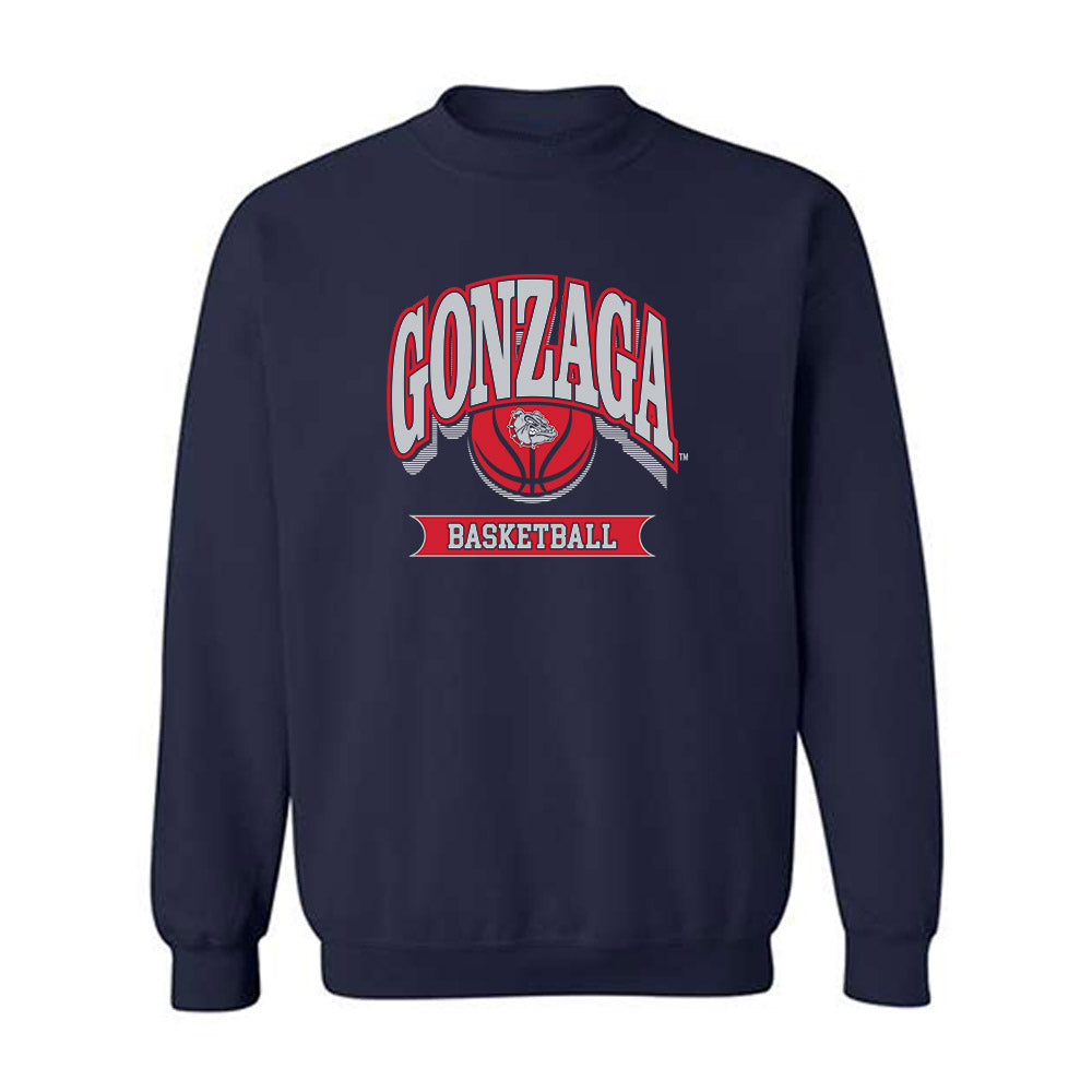 Gonzaga - NCAA Men's Basketball : Jalen Warley - Sports Shersey Crewneck Sweatshirt-0