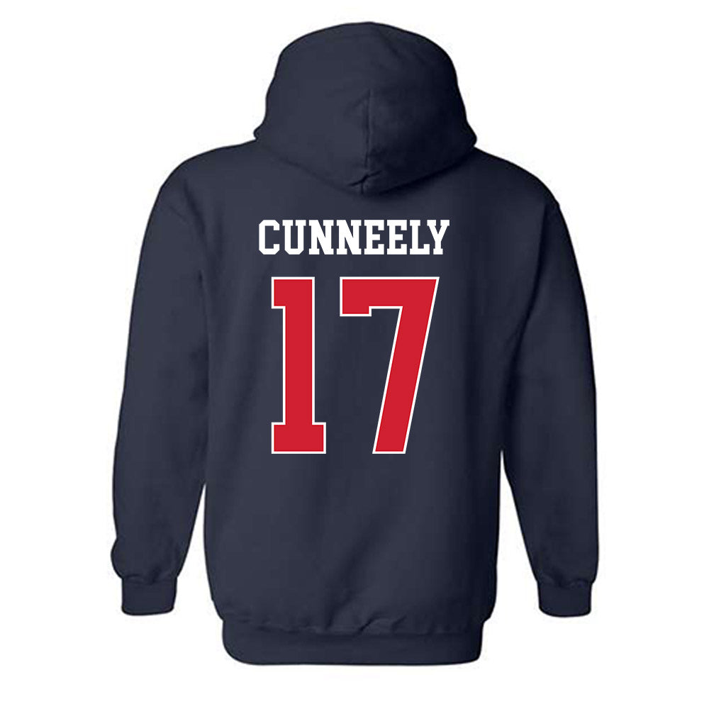 Gonzaga - NCAA Baseball : Michael Cunneely - Sports Shersey Hooded Sweatshirt