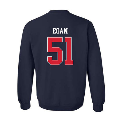 Gonzaga - NCAA Baseball : Austin Egan - Sports Shersey Crewneck Sweatshirt