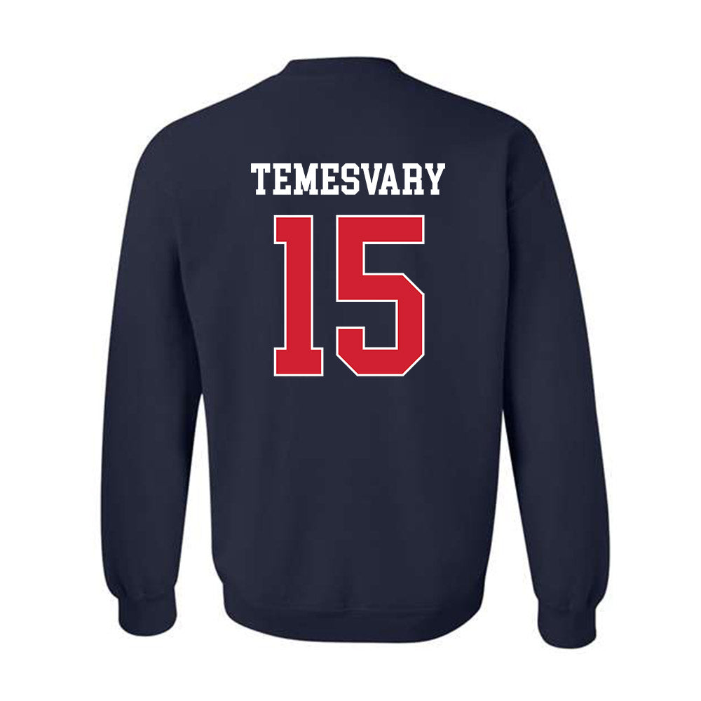 Gonzaga - NCAA Baseball : Vincent Temesvary - Crewneck Sweatshirt Sports Shersey