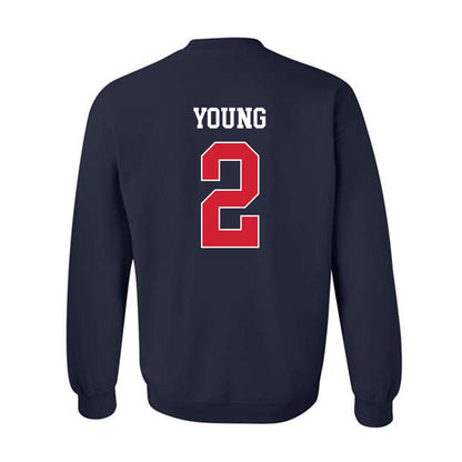 Gonzaga - NCAA Baseball : Ryder Young - Sports Shersey Crewneck Sweatshirt-1