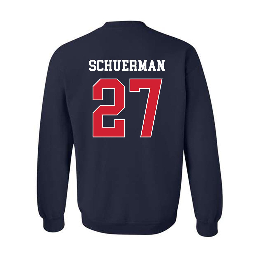 Gonzaga - NCAA Baseball : Rece Schuerman - Crewneck Sweatshirt Sports Shersey