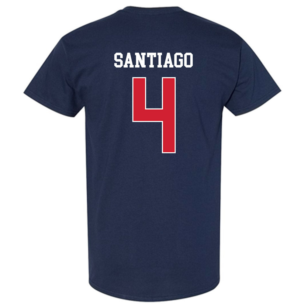Gonzaga - NCAA Baseball : Kainoa Santiago - Sports Shersey T-Shirt-1