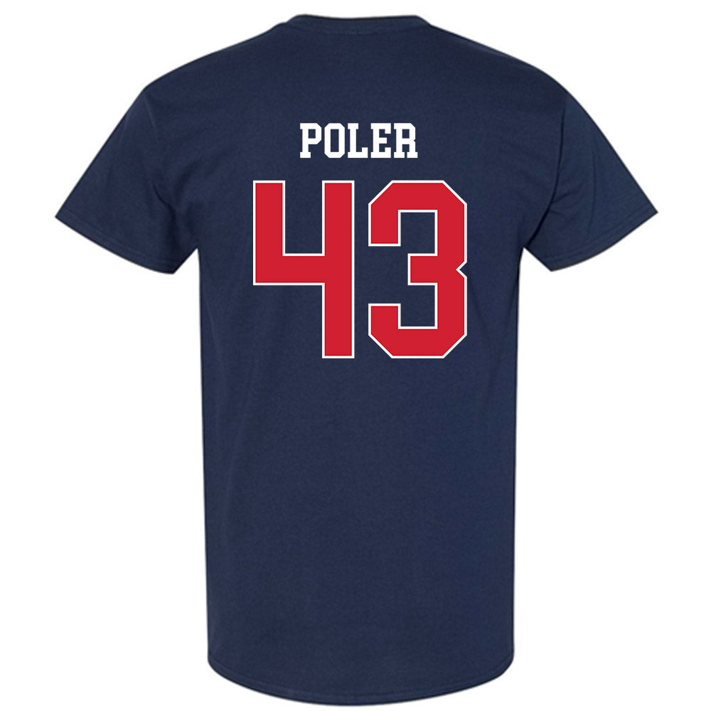 Gonzaga - NCAA Baseball : Bode Poler - Sports Shersey T-Shirt-1