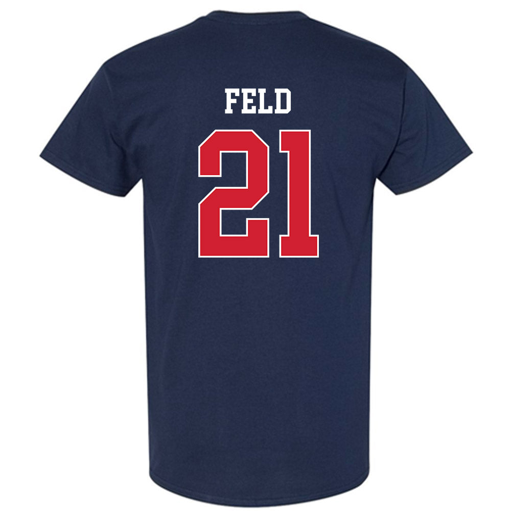 Gonzaga - NCAA Baseball : Justin Feld - T-Shirt Sports Shersey