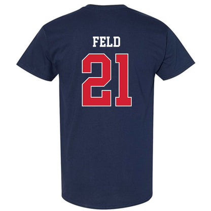 Gonzaga - NCAA Baseball : Justin Feld - T-Shirt Sports Shersey