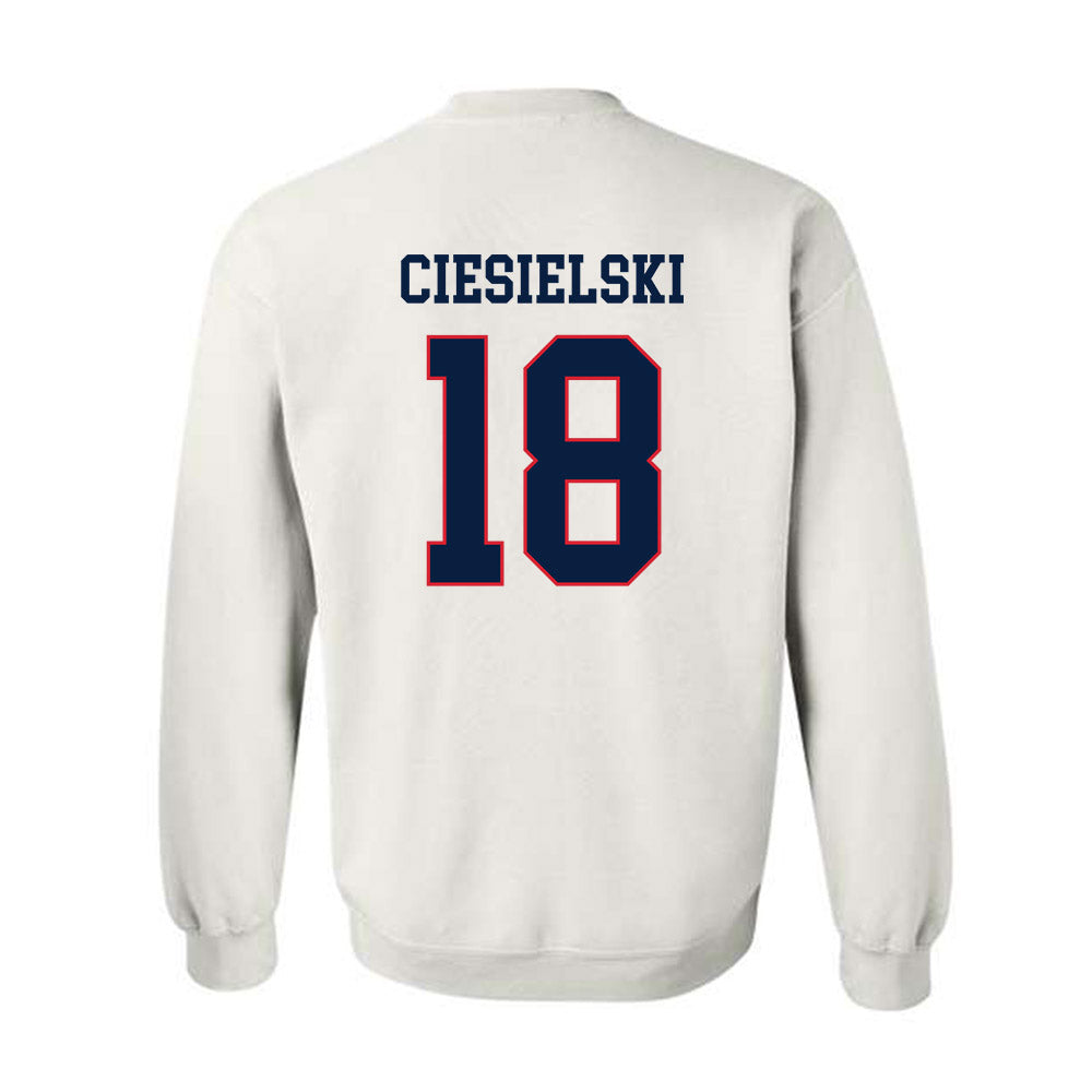 Gonzaga - NCAA Baseball : Cooper Ciesielski - Sports Shersey Crewneck Sweatshirt-1