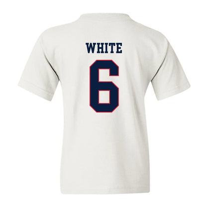 Gonzaga - NCAA Baseball : Landon White - Sports Shersey Youth T-Shirt-1
