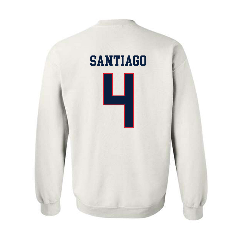 Gonzaga - NCAA Baseball : Kainoa Santiago - Sports Shersey Crewneck Sweatshirt-1