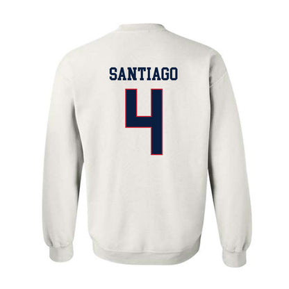 Gonzaga - NCAA Baseball : Kainoa Santiago - Sports Shersey Crewneck Sweatshirt-1