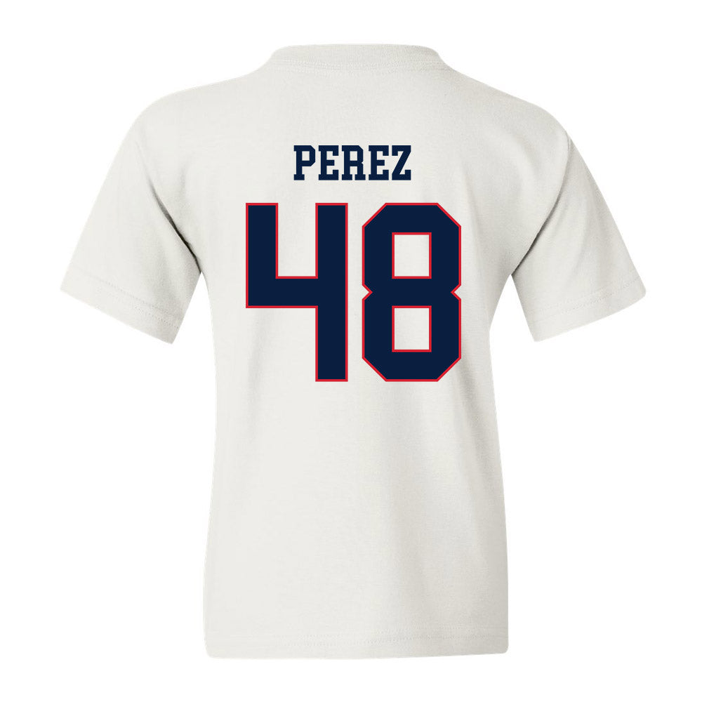 Gonzaga - NCAA Baseball : Colton Perez - Sports Shersey Youth T-Shirt