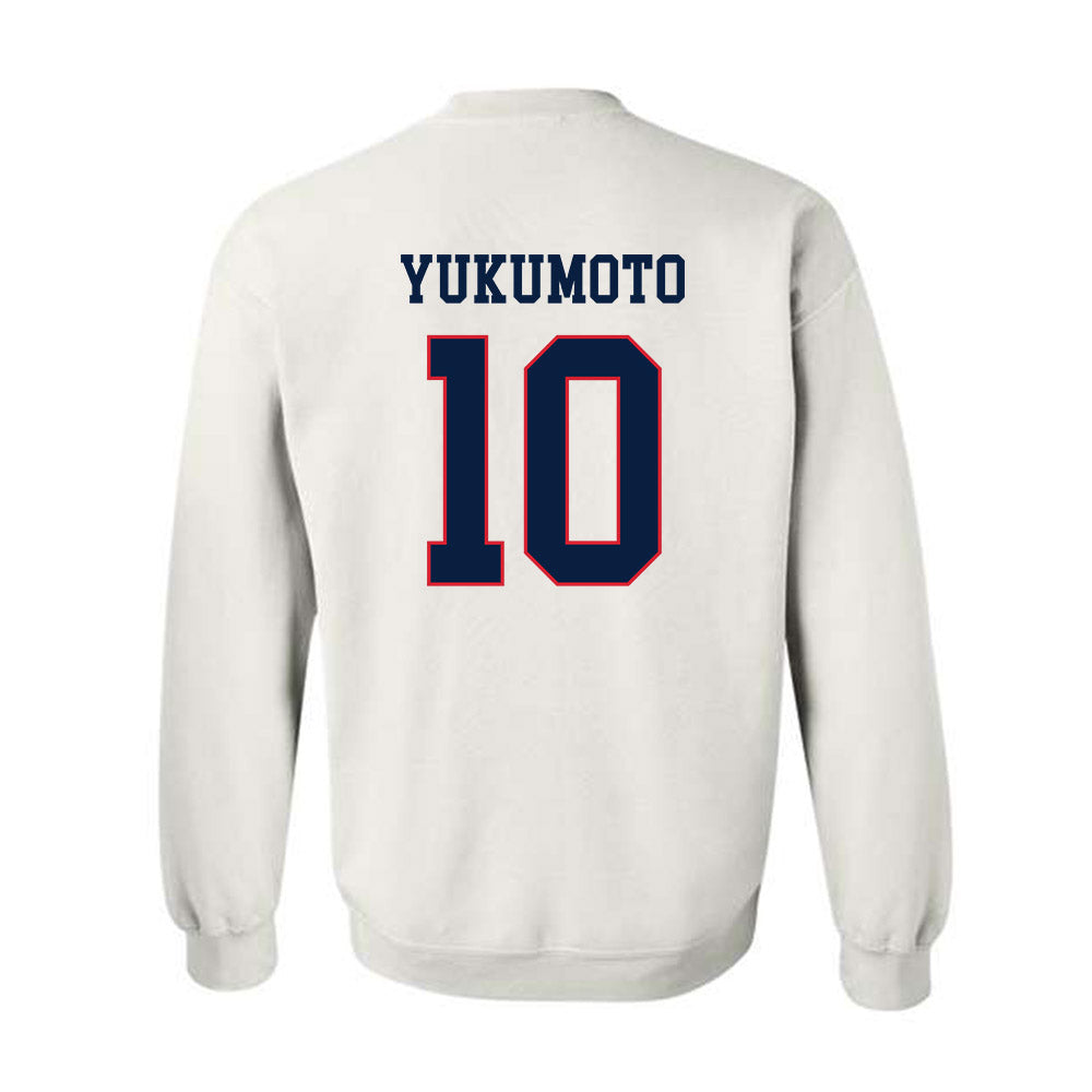 Gonzaga - NCAA Baseball : Ty Yukumoto - Sports Shersey Crewneck Sweatshirt