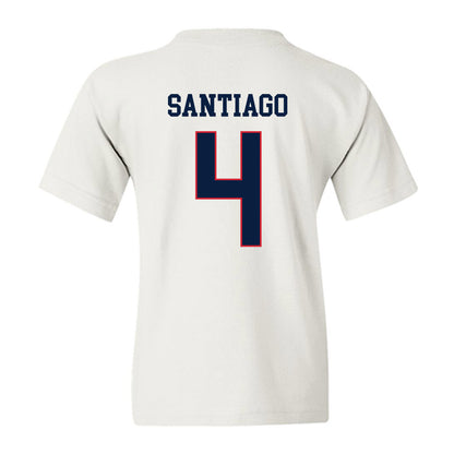 Gonzaga - NCAA Baseball : Kainoa Santiago - Sports Shersey Youth T-Shirt-1