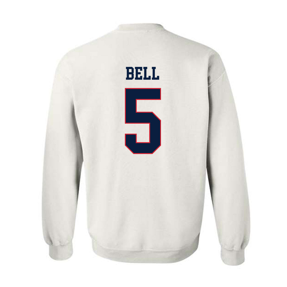 Gonzaga - NCAA Baseball : Mikey Bell - Sports Shersey Crewneck Sweatshirt-1