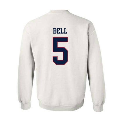 Gonzaga - NCAA Baseball : Mikey Bell - Sports Shersey Crewneck Sweatshirt-1