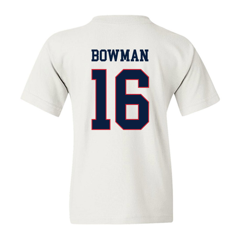 Gonzaga - NCAA Baseball : Zach Bowman - Sports Shersey Youth T-Shirt-1