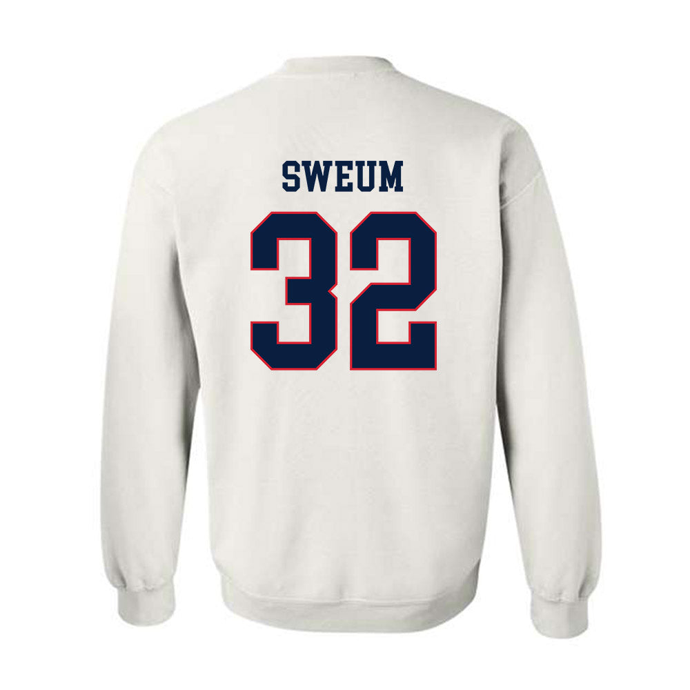 Gonzaga - NCAA Baseball : Karsten Sweum - Sports Shersey Crewneck Sweatshirt-1