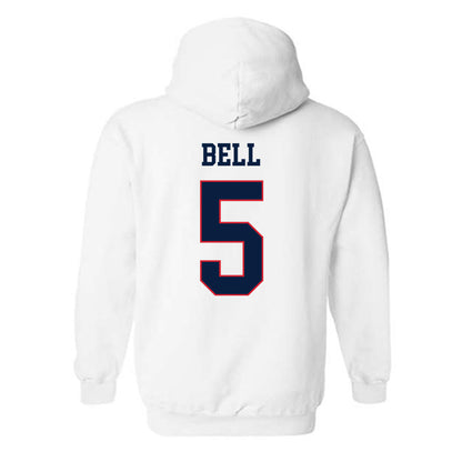 Gonzaga - NCAA Baseball : Mikey Bell - Sports Shersey Hooded Sweatshirt-1