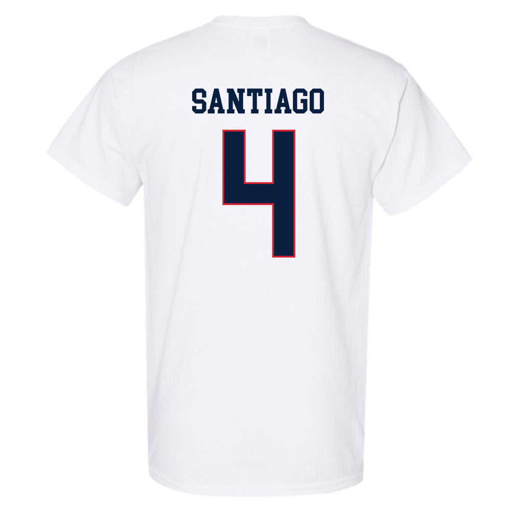 Gonzaga - NCAA Baseball : Kainoa Santiago - Sports Shersey T-Shirt-1