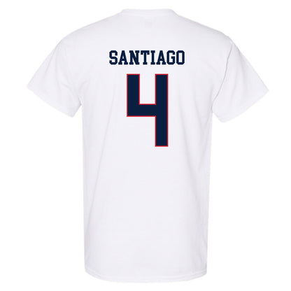Gonzaga - NCAA Baseball : Kainoa Santiago - Sports Shersey T-Shirt-1