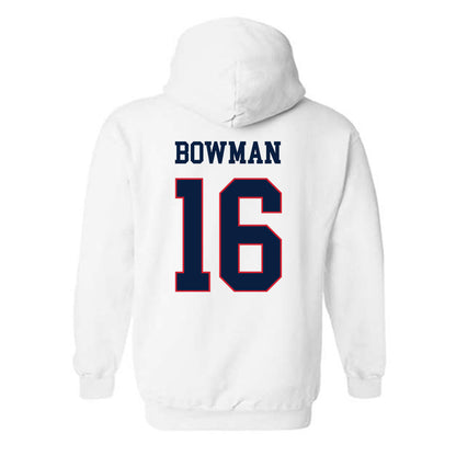 Gonzaga - NCAA Baseball : Zach Bowman - Sports Shersey Hooded Sweatshirt-1
