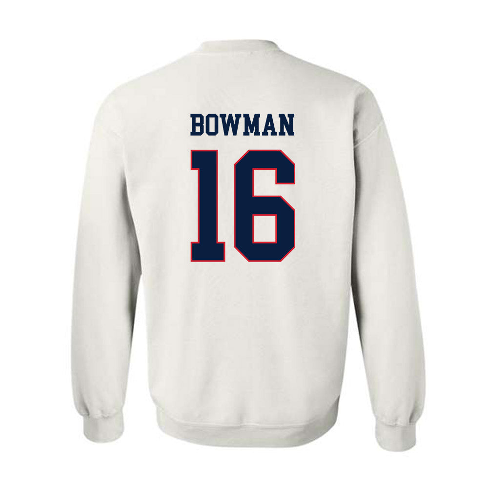 Gonzaga - NCAA Baseball : Zach Bowman - Sports Shersey Crewneck Sweatshirt-1