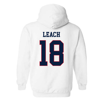 Gonzaga - NCAA Baseball : Bryson Leach - Sports Shersey Hooded Sweatshirt-1