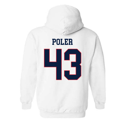 Gonzaga - NCAA Baseball : Bode Poler - Sports Shersey Hooded Sweatshirt-1