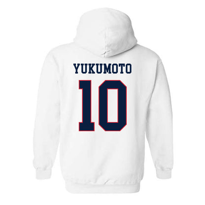 Gonzaga - NCAA Baseball : Ty Yukumoto - Sports Shersey Hooded Sweatshirt