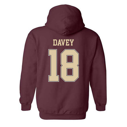 Boston College - NCAA Men's Ice Hockey : Paul Davey - Sports Shersey Hooded Sweatshirt