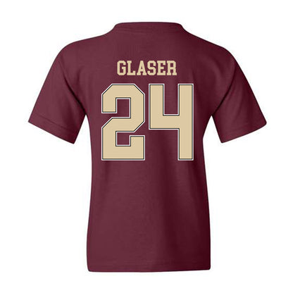 Boston College - NCAA Women's Ice Hockey : Lauren Glaser - Sports Shersey Youth T-Shirt