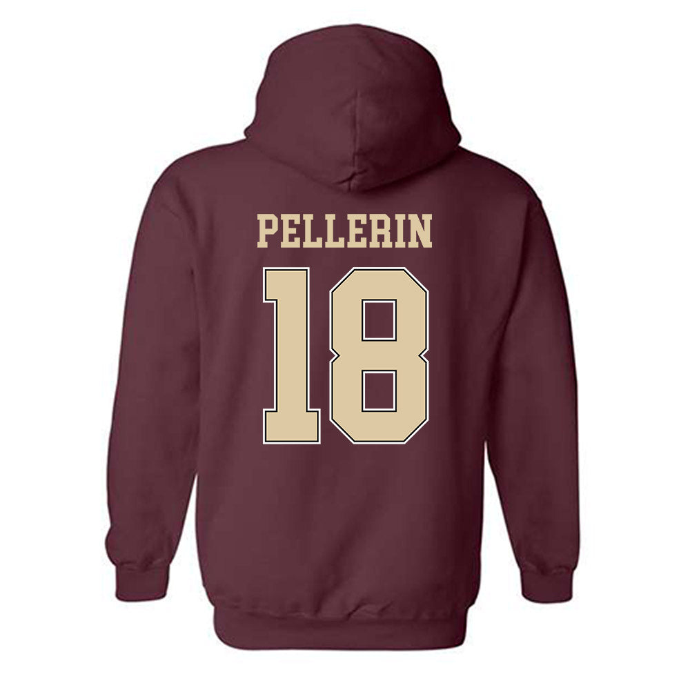 Boston College - NCAA Women's Ice Hockey : Julia Pellerin - Sports Shersey Hooded Sweatshirt