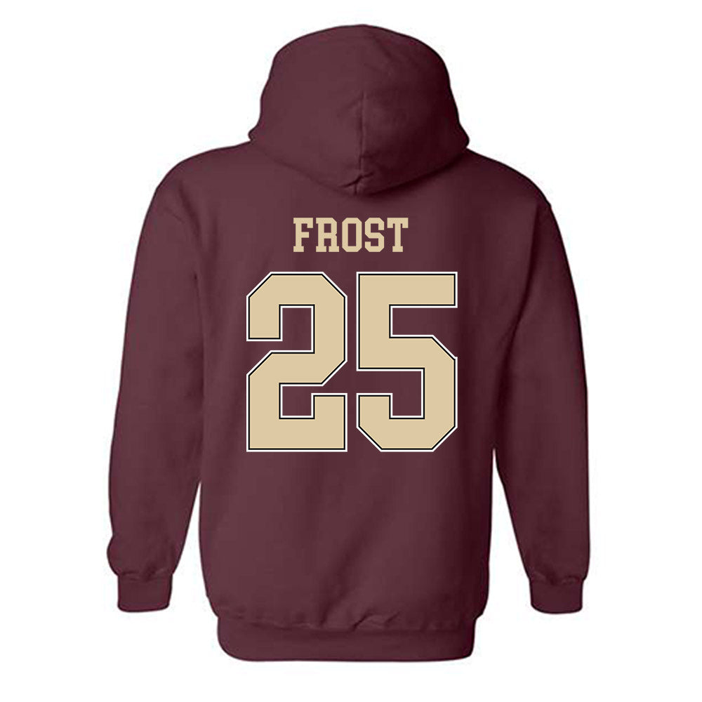 Boston College - NCAA Women's Ice Hockey : Shea Frost - Sports Shersey Hooded Sweatshirt