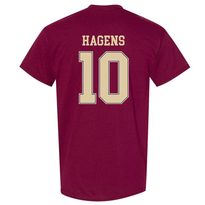 Boston College - NCAA Men's Ice Hockey : James Hagens - Sports Shersey T-Shirt-1