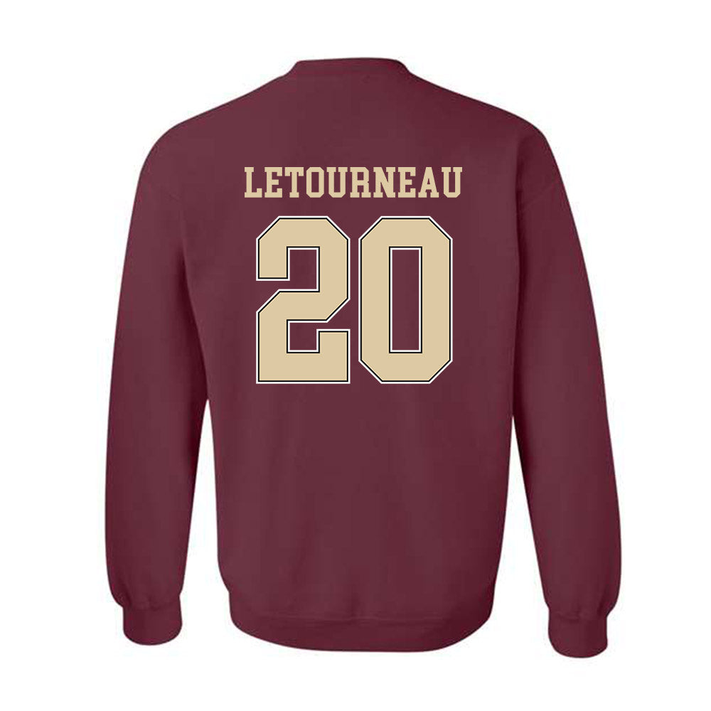 Boston College - NCAA Men's Ice Hockey : Dean Letourneau - Sports Shersey Crewneck Sweatshirt