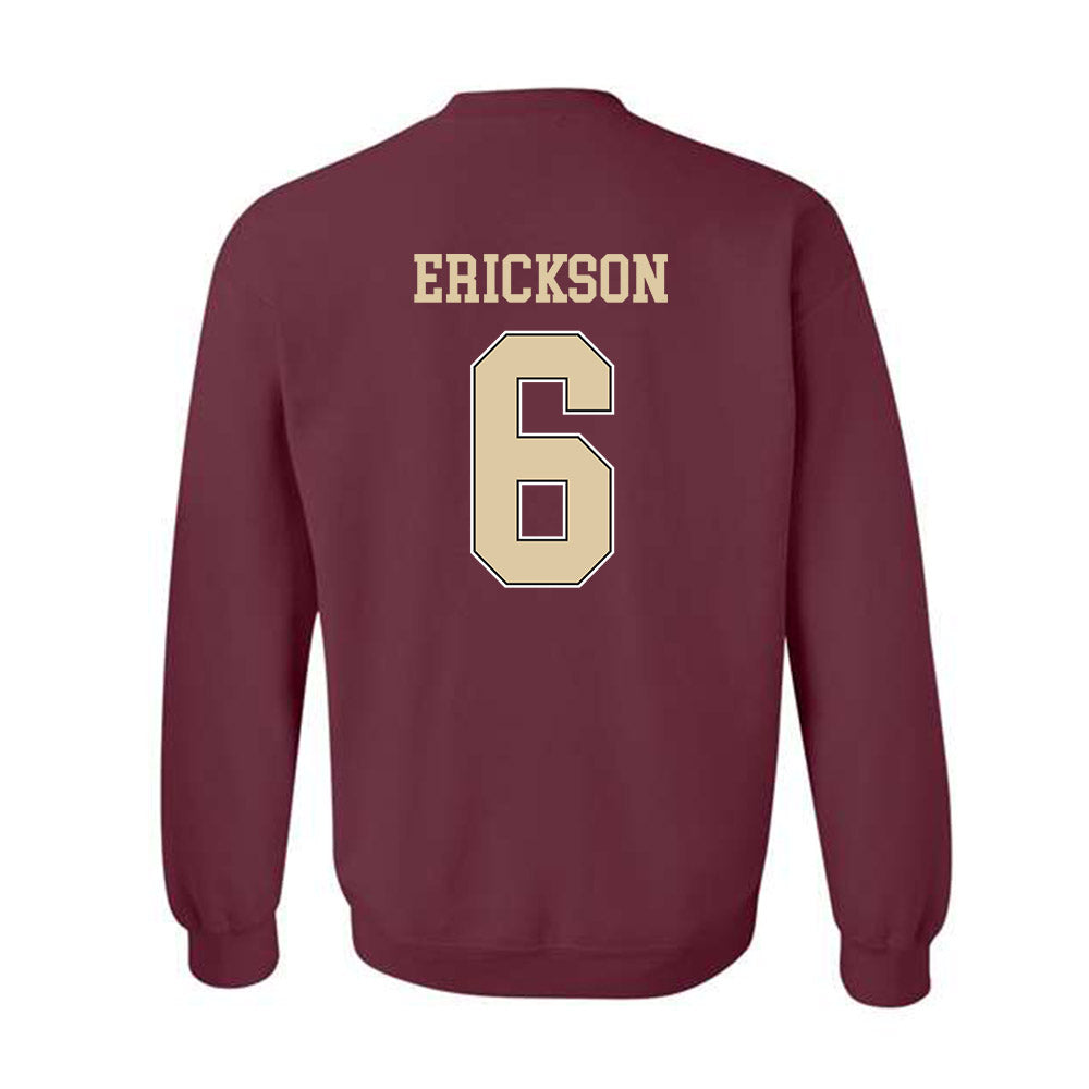 Boston College - NCAA Women's Ice Hockey : Kiley Erickson - Sports Shersey Crewneck Sweatshirt-1