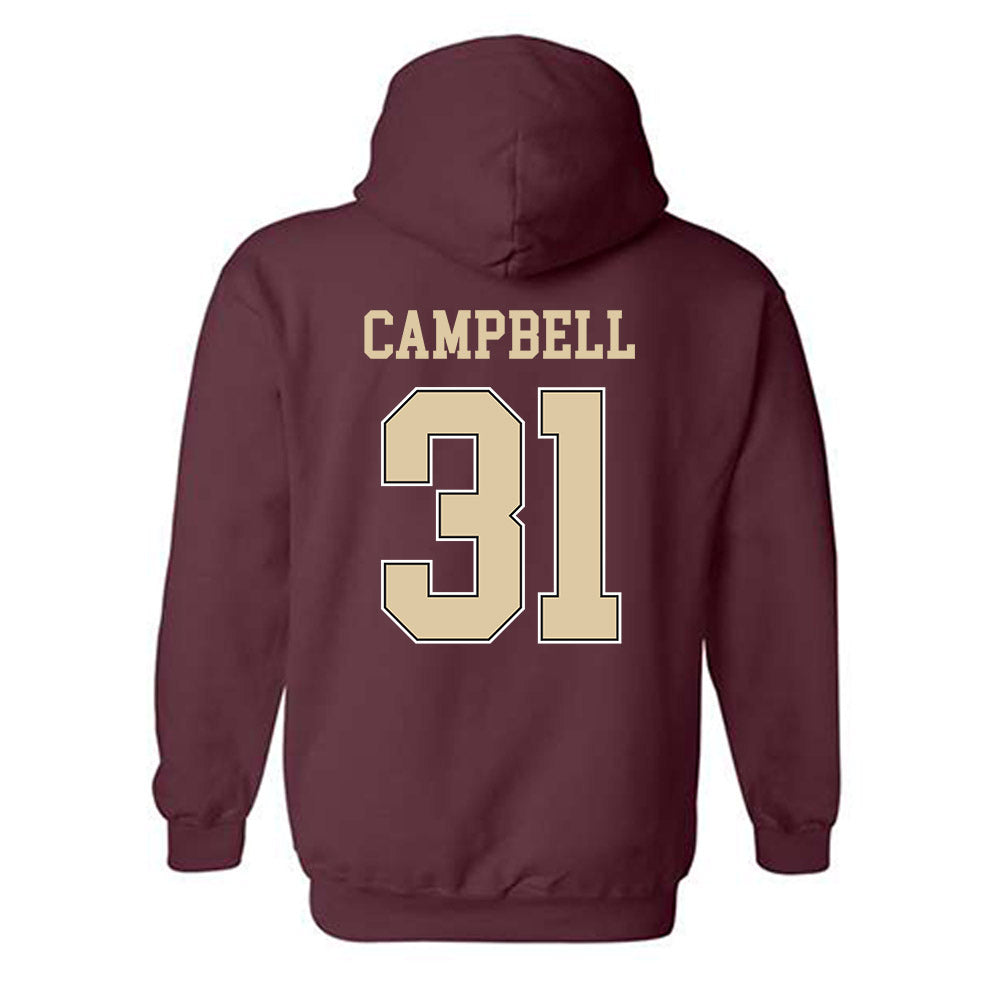 Boston College - NCAA Women's Ice Hockey : Grace Campbell - Sports Shersey Hooded Sweatshirt