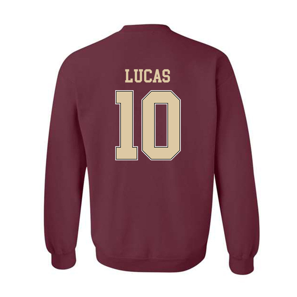 Boston College - NCAA Women's Ice Hockey : Jansen Lucas - Sports Shersey Crewneck Sweatshirt-1