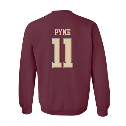 Boston College - NCAA Women's Ice Hockey : Katie Pyne - Sports Shersey Crewneck Sweatshirt