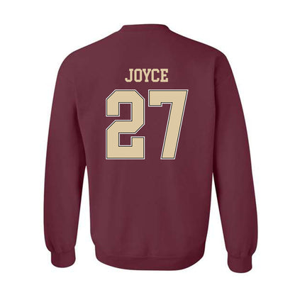 Boston College - NCAA Men's Ice Hockey : Nolan Joyce - Sports Shersey Crewneck Sweatshirt-1
