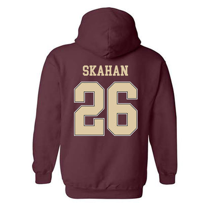 Boston College - NCAA Men's Ice Hockey : Will Skahan - Sports Shersey Hooded Sweatshirt