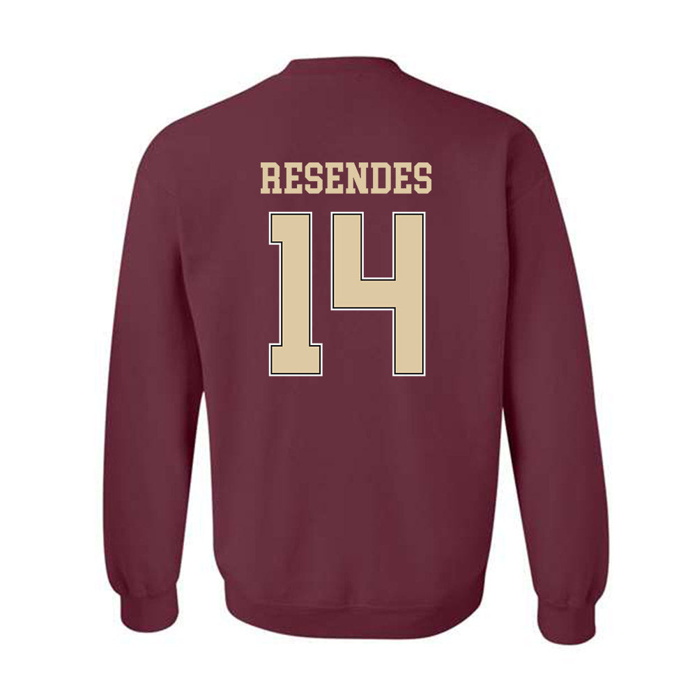 Boston College - NCAA Men's Ice Hockey : Landan Resendes - Sports Shersey Crewneck Sweatshirt-1