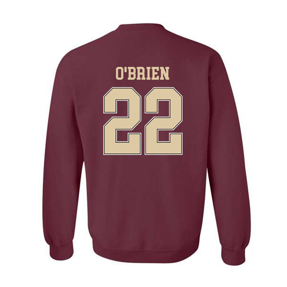 Boston College - NCAA Women's Ice Hockey : Olivia O'Brien - Sports Shersey Crewneck Sweatshirt-1