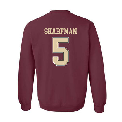 Boston College - NCAA Women's Ice Hockey : Skyler Sharfman - Sports Shersey Crewneck Sweatshirt