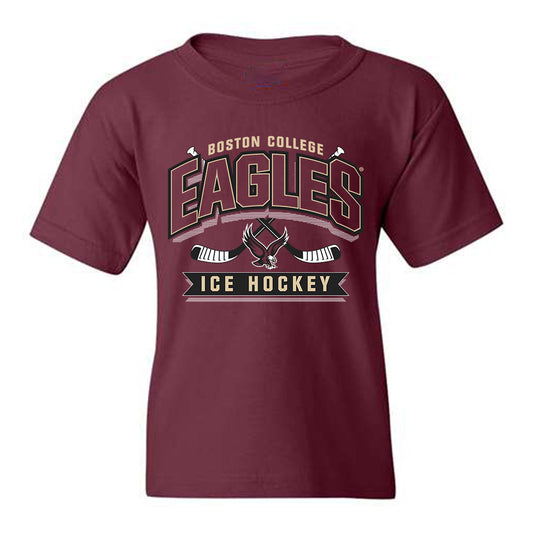 Boston College - NCAA Women's Ice Hockey : Bella Pomarico - Sports Shersey Youth T-Shirt