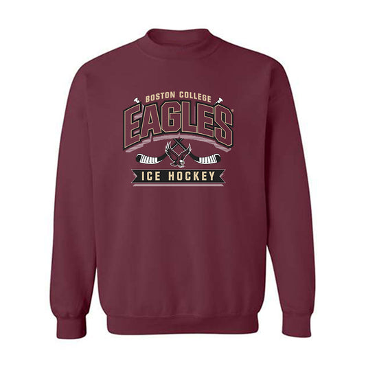 Boston College - NCAA Women's Ice Hockey : Ava Thomas - Sports Shersey Crewneck Sweatshirt-0