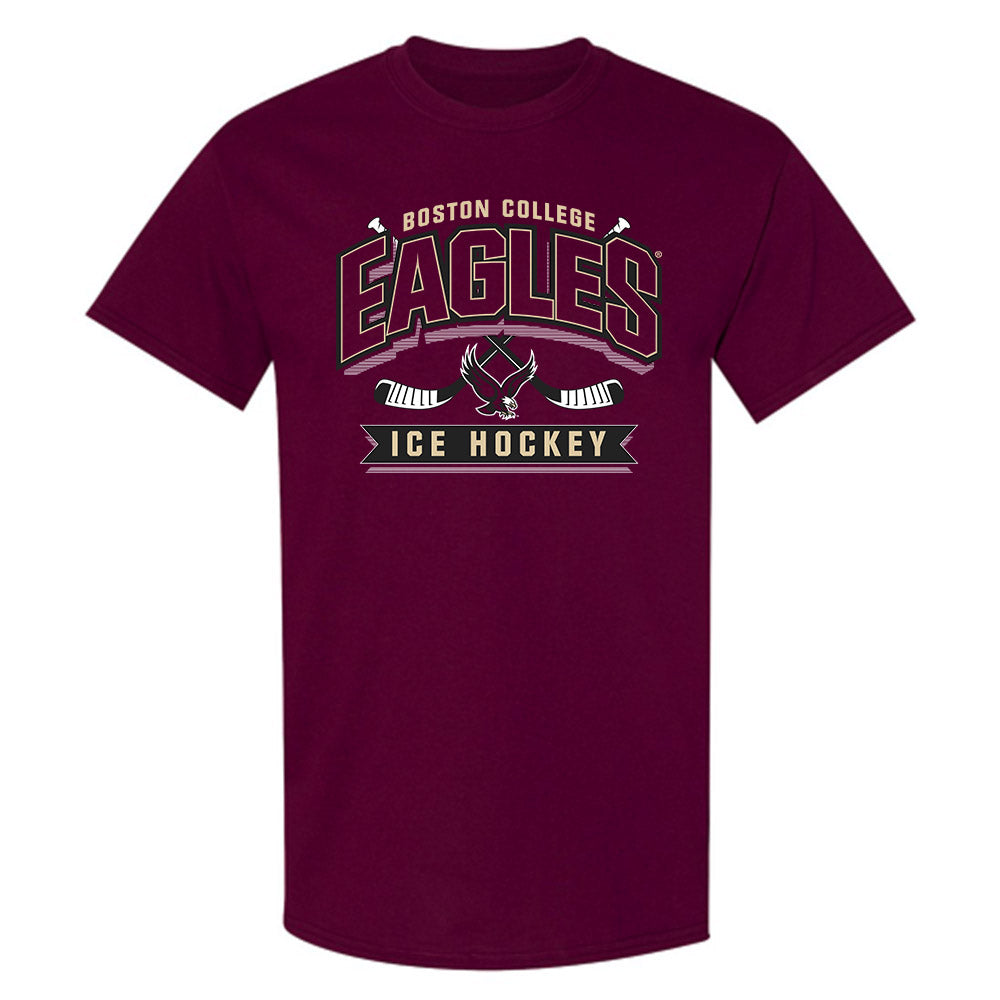 Boston College - NCAA Men's Ice Hockey : Gentry Shamburger - Sports Shersey T-Shirt-0