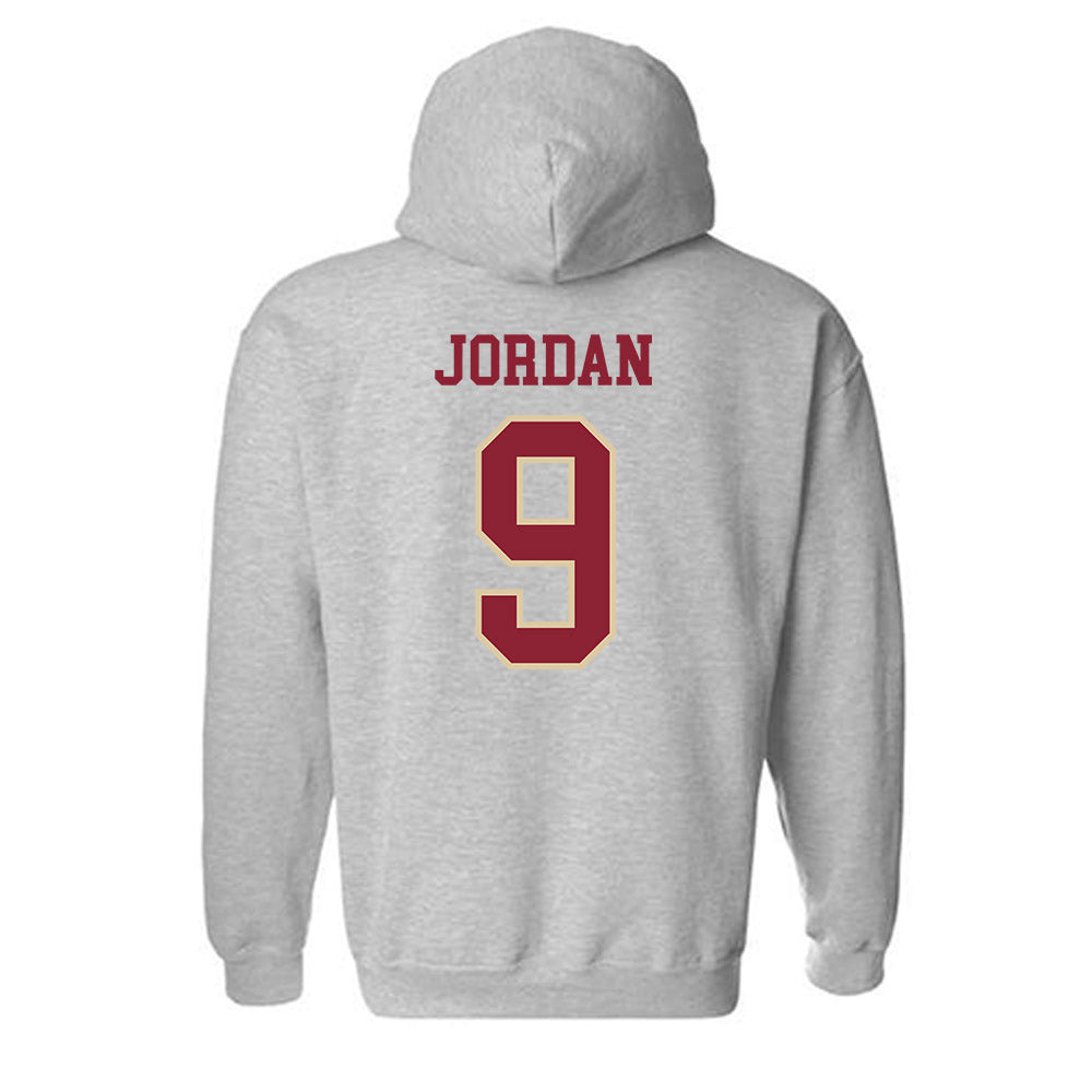 Boston College - NCAA Women's Ice Hockey : Molly Jordan - Sports Shersey Hooded Sweatshirt