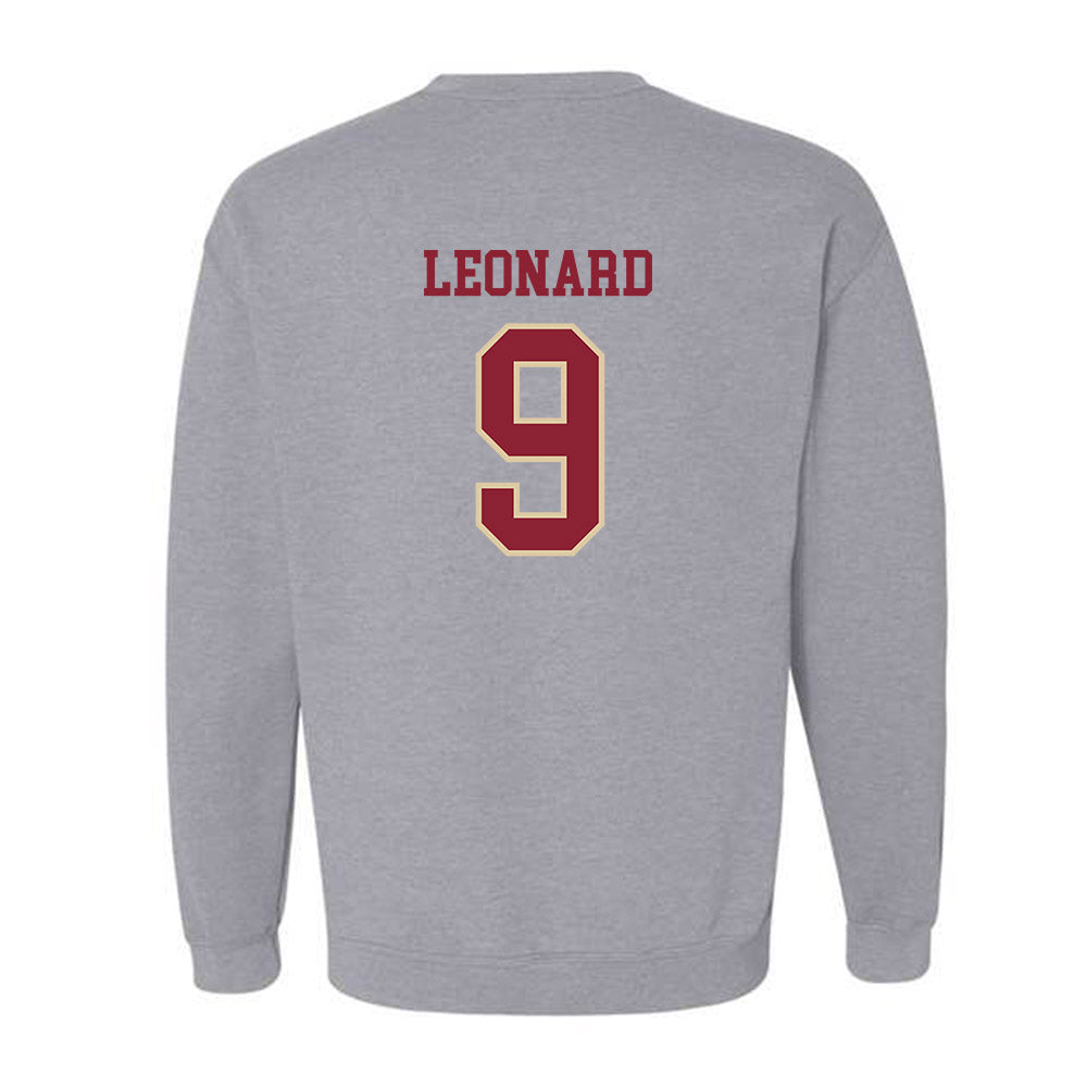 Boston College - NCAA Men's Ice Hockey : Ryan Leonard - Sports Shersey Crewneck Sweatshirt