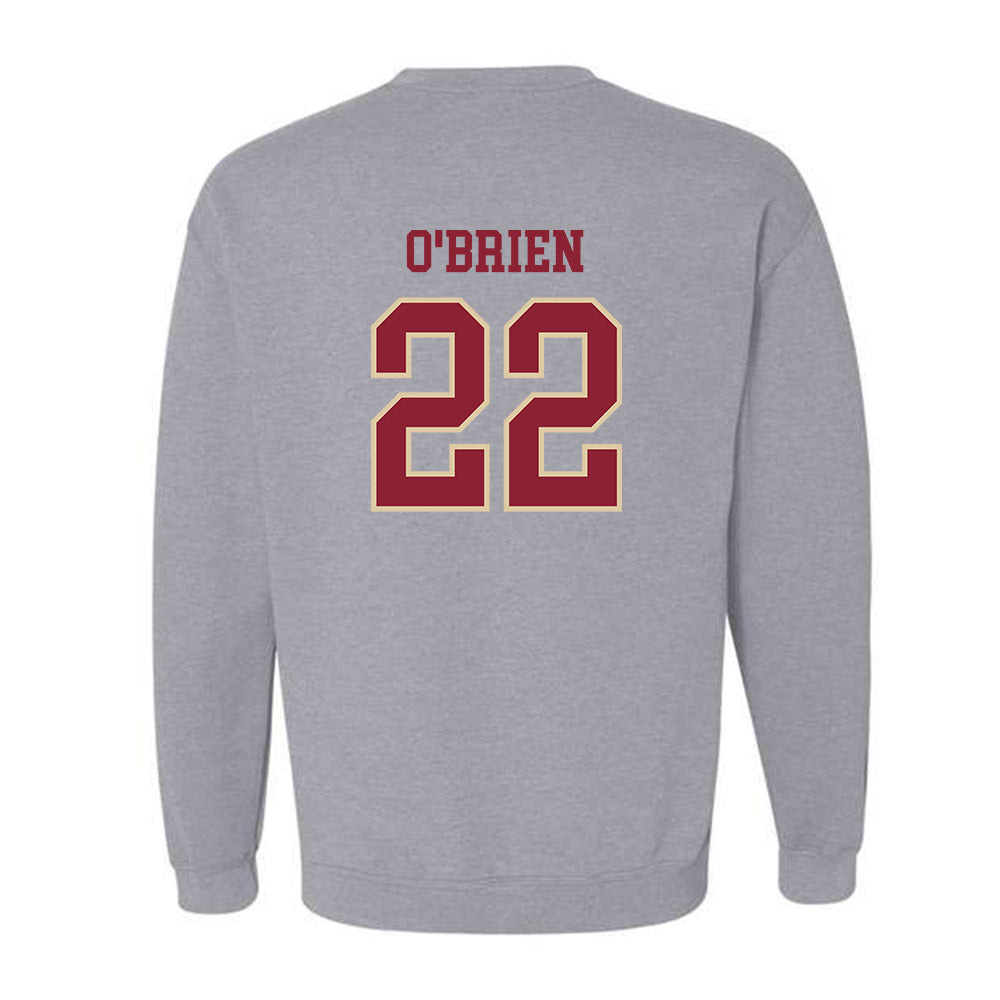 Boston College - NCAA Women's Ice Hockey : Olivia O'Brien - Sports Shersey Crewneck Sweatshirt-1